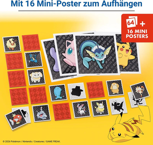 משחק זיכרון פוקימון - Ravensburger