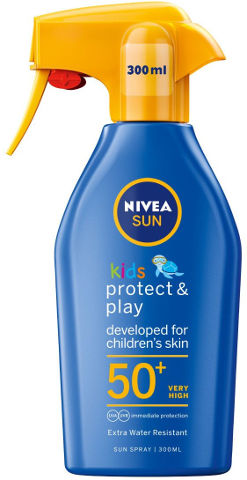 SUN ספריי התזה הגנה לילדים SPF50