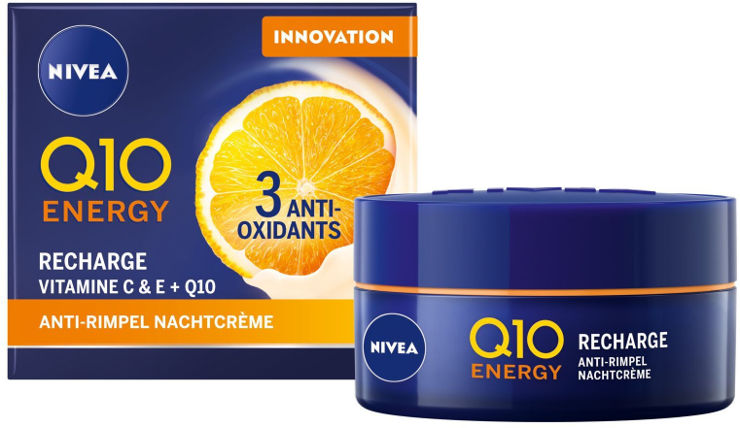 Q10 ENERGY RECHARGING קרם לילה אנטי אייג'ינג בתוספת ויטמין C