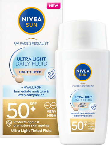 SUN תחליב יום לפנים קליל במיוחד LIGHT - SPF50