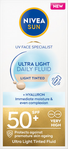 SUN תחליב יום לפנים קליל במיוחד LIGHT - SPF50