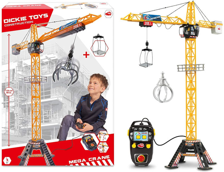 מנוף משחק חשמלי לילדים בגובה 120 ס"מ המופעל על ידי שלט, מסתובב עם אביזרים