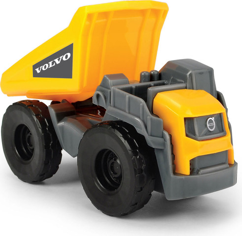 משאית הובלה MACK ושני רכבי עבודה VOLVO