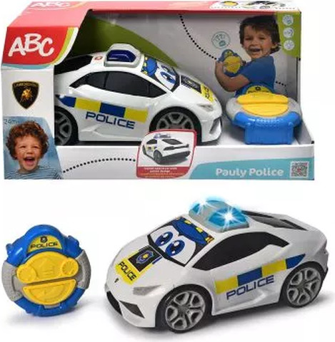 ניידת משטרה כחולה שלט רחוק לפעוטות ABC