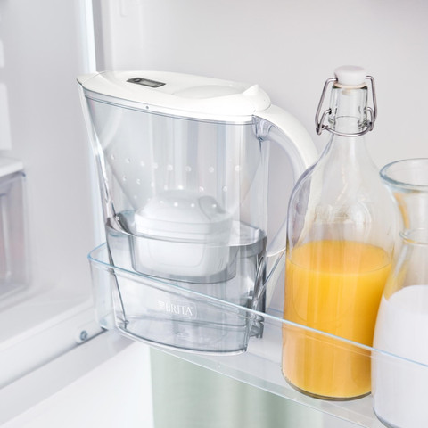 קנקן לטיהור מים כולל פילטר 2.4 ליטר Brita בריטה Marella פילטר MAXTRA כחול