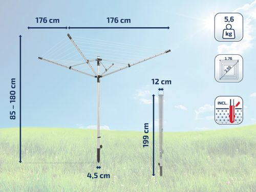 מתקן ייבוש קרוסלה LINOLIFT 500