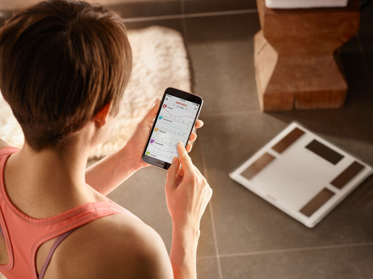 משקל אדם חכם מעוצב Shape Sense Connect 100