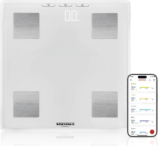 משקל דיגיטלי חכם Shape Sense Connect Lite מבית SOEHNLE