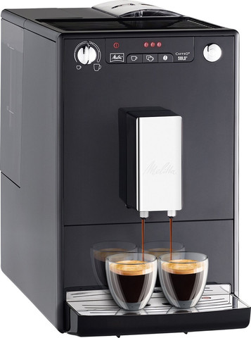 מכונת קפה אוטומטית Melitta מליטה Solo שחור פיה כסופה
