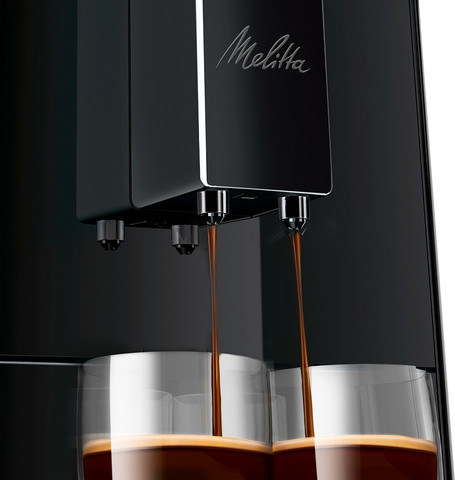מכונת קפה אוטומטית Melitta מליטה Solo שחור פיה כסופה