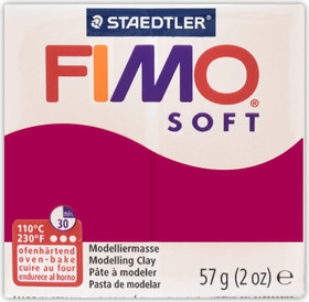 FIMO® soft-  cherry red