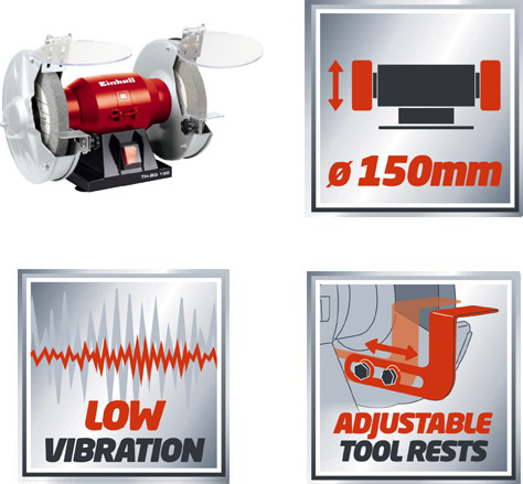 משחזת שולחן 150 מ"מ  Einhell TH-BG 150