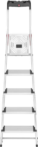סולם אלומיניום 5 שלבים בטיחותי L80 ComfortLine
