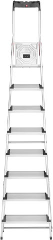 סולם אלומיניום 8 שלבים בטיחותי L80 ComfortLine