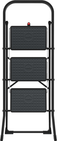 דרגש 3 שלבים מתקפל Hailo גרמניה סדרת K40 BasicLine שחור