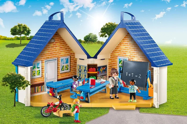פליימוביל כיתת לימוד מארז נשיאה 5662 - Playmobil
