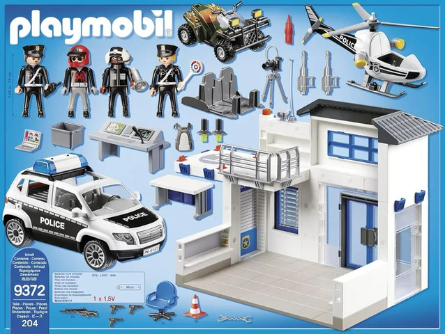 פליימוביל תחנת משטרה 9372 - Playmobil