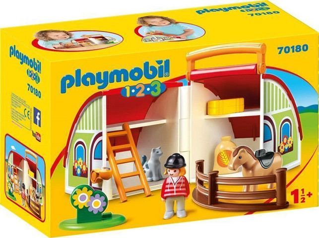 פליימוביל חווה לגיל הרך 1,2,3 70180 - Playmobil