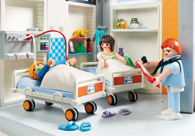 פליימוביל אגף בית חולים מרוהט 70191 - Playmobil