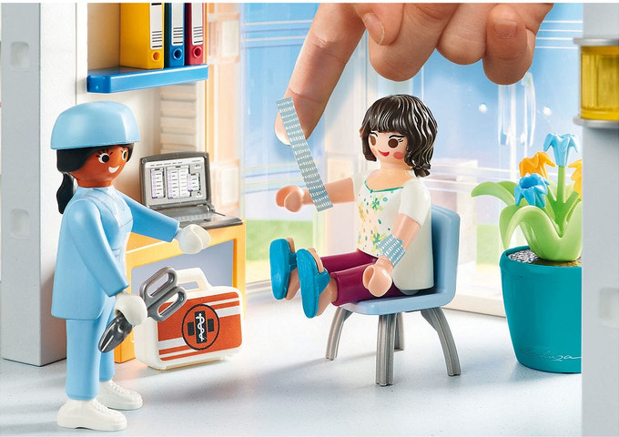 פליימוביל אגף בית חולים מרוהט 70191 - Playmobil