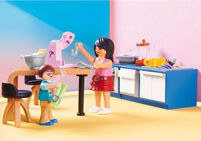 פליימוביל בית בובות מטבח משפחתי 70206 - Playmobil