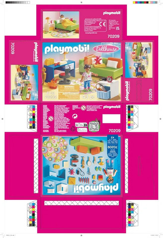 פליימוביל חדר מתבגרת 70209 - Playmobil