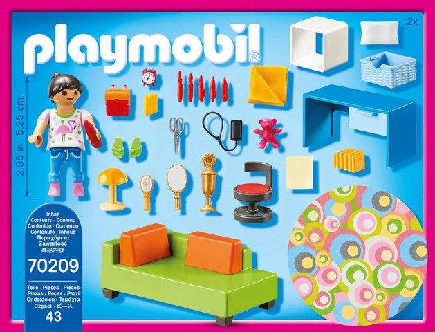 פליימוביל חדר מתבגרת 70209 - Playmobil