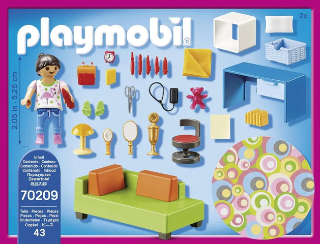 פליימוביל חדר מתבגרת 70209 - Playmobil
