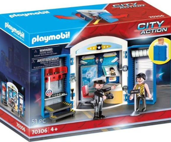 פליימוביל תחנת משטרה מארז נשיאה 70306 - Playmobil