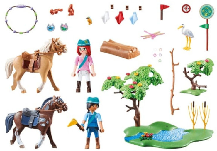 פליימוביל סוס פרא: אתגר הנהר - 70330