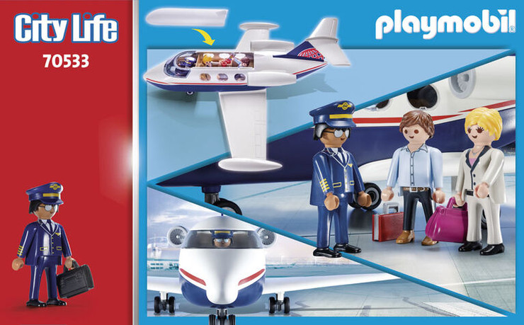 פליימוביל מטוס נוסעים פרטי 70533 - Playmobil