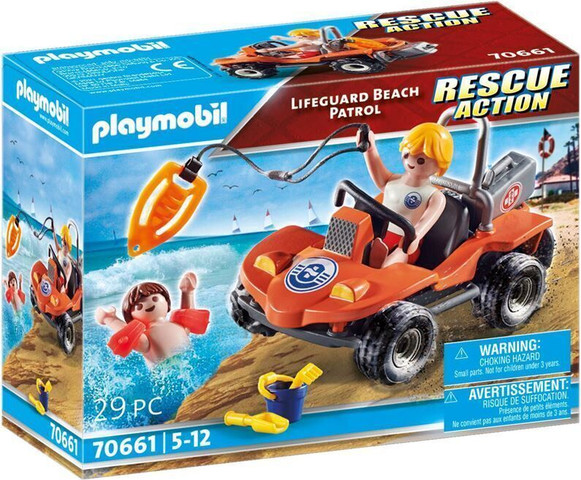 פליימוביל חילוץ והצלה- סיור משמר החופים 70661 - Playmobil