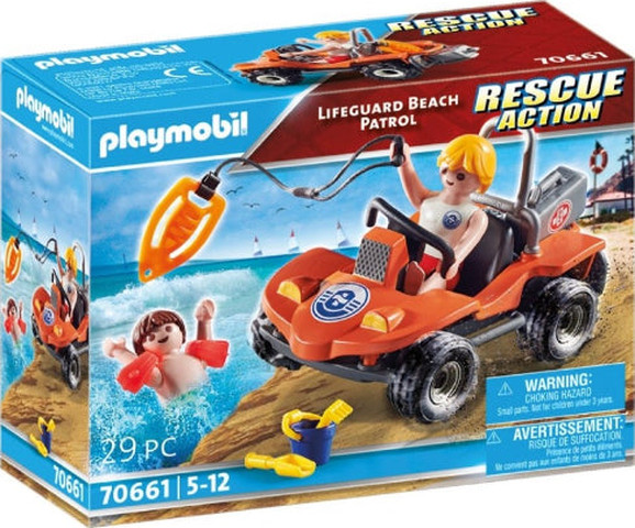 פליימוביל חילוץ והצלה- סיור משמר החופים 70661 - Playmobil
