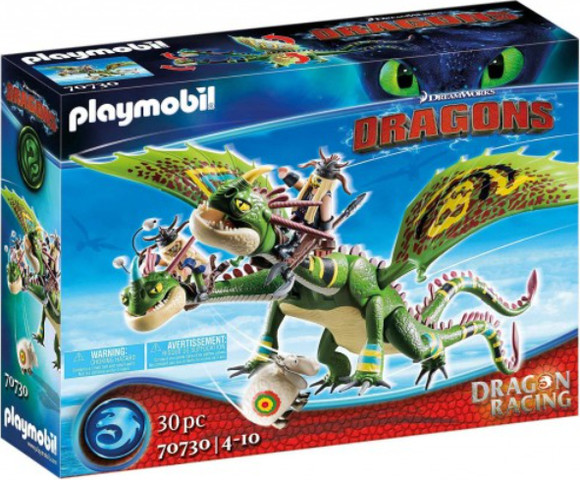 פליימוביל 70730 הדרקון הראשון שלי -Dragon Racing: Ruffnut and Tuffnut with Barf and Belch