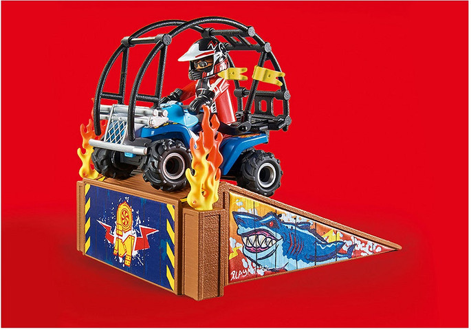 פליימוביל מופע פעלולים ורמפות אש 70820 - Playmobil