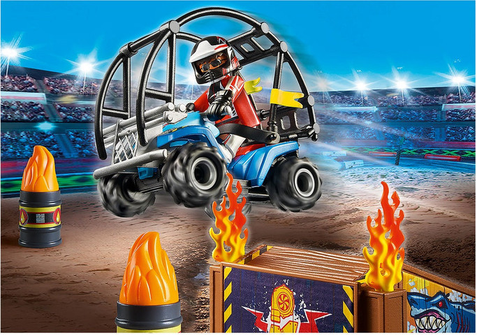 פליימוביל מופע פעלולים ורמפות אש 70820 - Playmobil