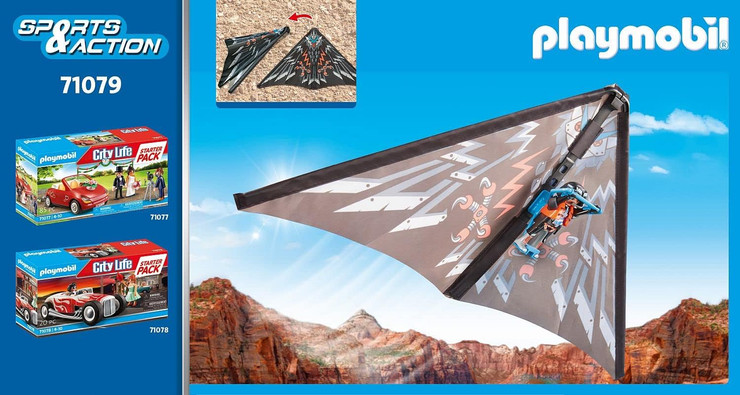 חבילת התחלה לגלשן תלוי Playmobil 71079