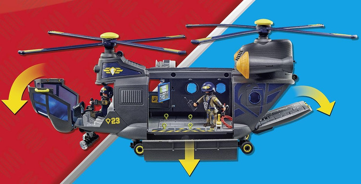 פליימוביל כוחות הימ''מ צוות חילוץ 71149 Playmobil