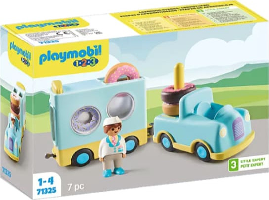 פליימוביל - משאית דונאטס מטורפת לגיל הרך 1,2,3 - 71325