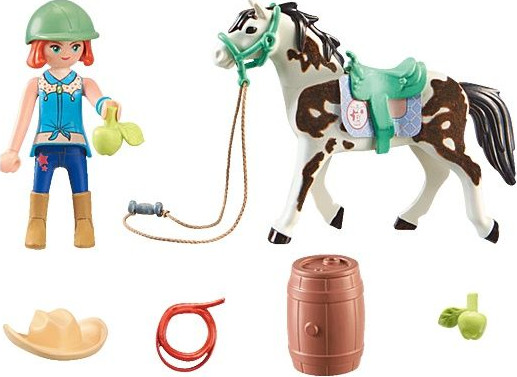 זמן האכלה עם אלי ונסורת Playmobil 71358