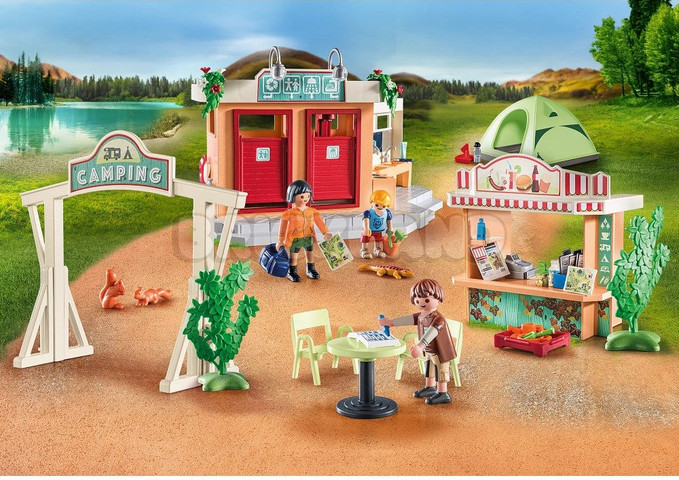 פליימוביל אתר קמפינג 71424 - Playmobil