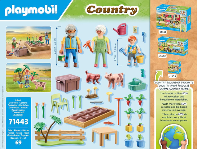 פליימוביל גינת ירק 71443 - Playmobil
