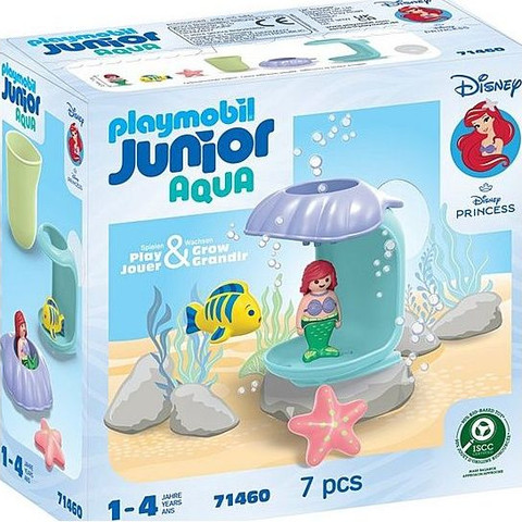 ג'וניור ודיסני: מקלחת הצדפים של אריאל Playmobil 71460