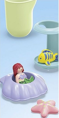 ג'וניור ודיסני: מקלחת הצדפים של אריאל Playmobil 71460