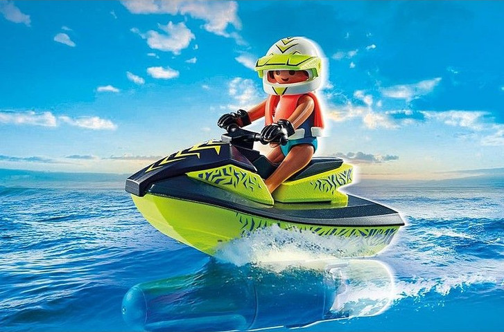 סירת כיבוי עם אופנוע ים Playmobil 71464