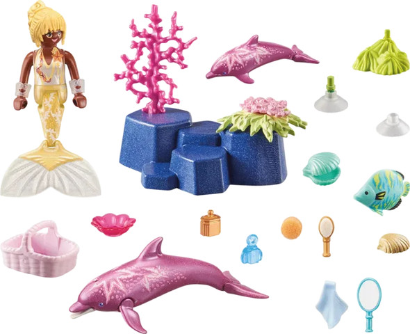 פליימוביל בת ים עם דולפינים 71501 - Playmobil
