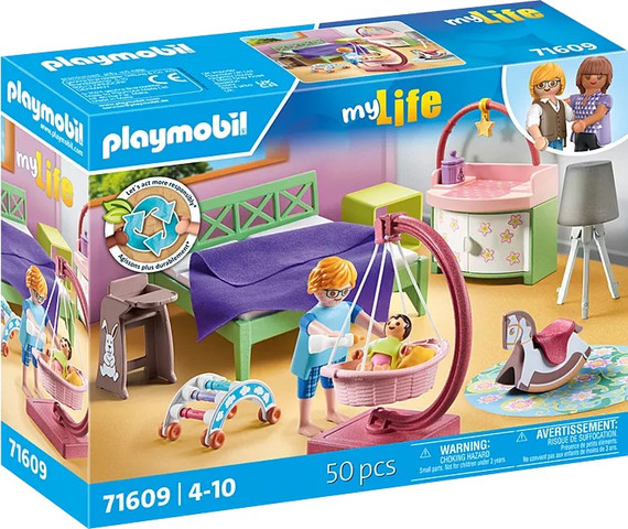 פליימוביל בית מגורים חדר שינה לתינוק 71609 Playmobil