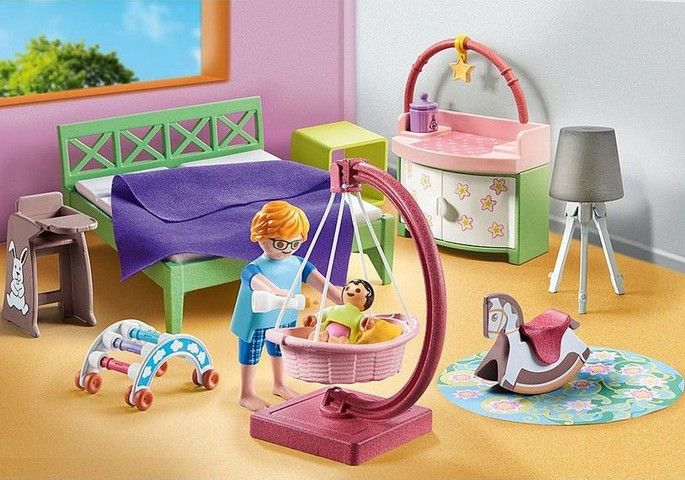 פליימוביל בית מגורים חדר שינה לתינוק 71609 Playmobil
