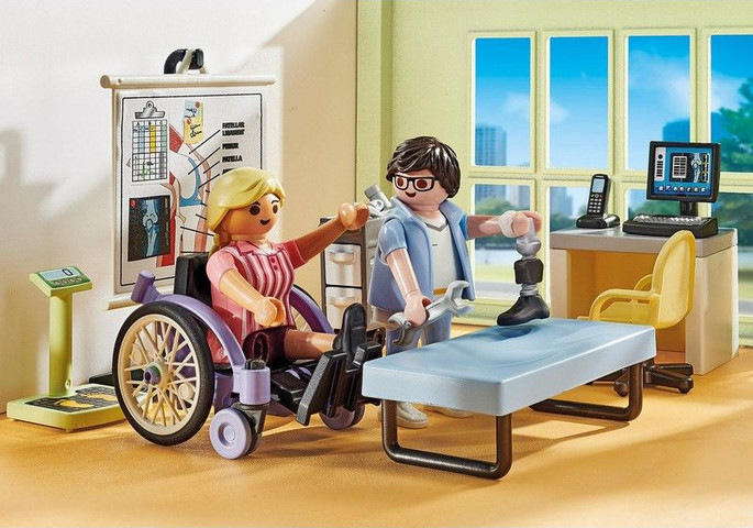 פליימוביל חדר טיפול בבית חולים 71617 Playmobil