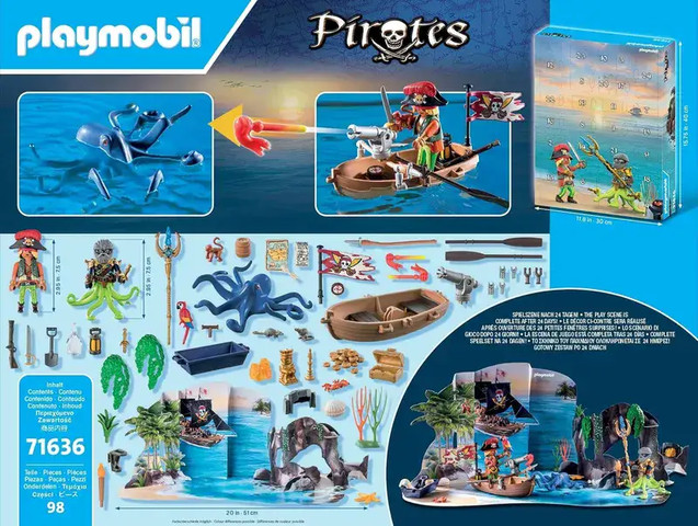 פליימוביל סט פיראטים מיוחד 71636 - Playmobil